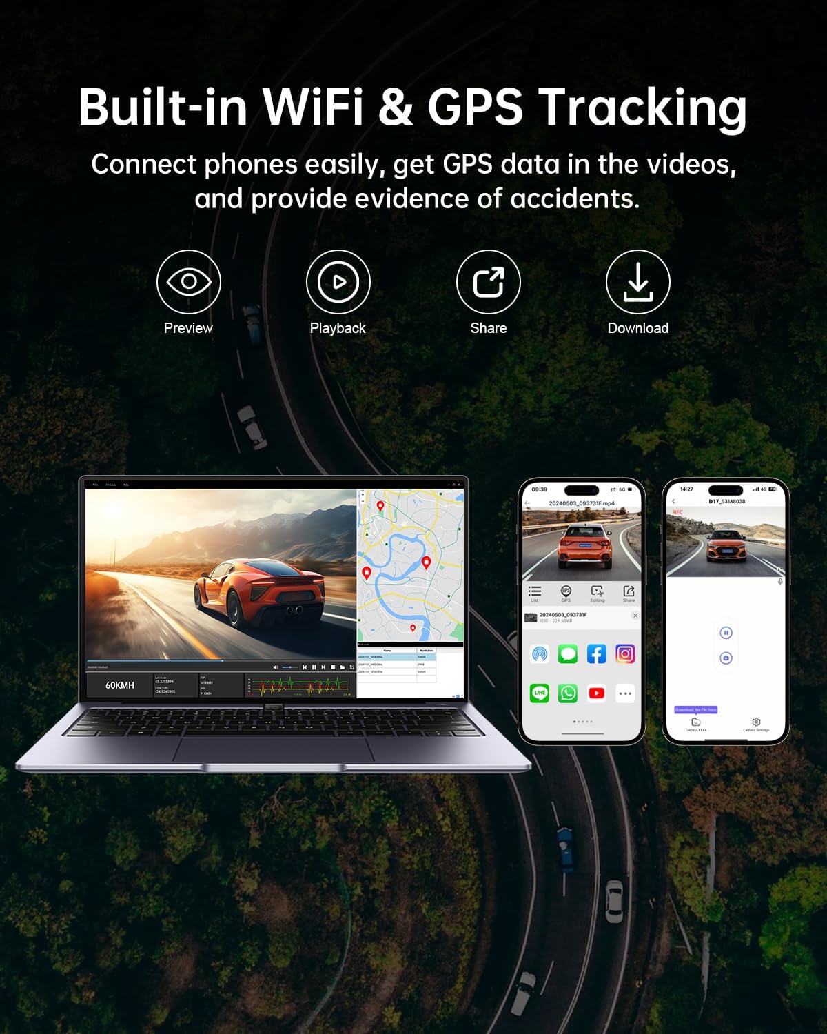MotoSafe Dashcam Pro